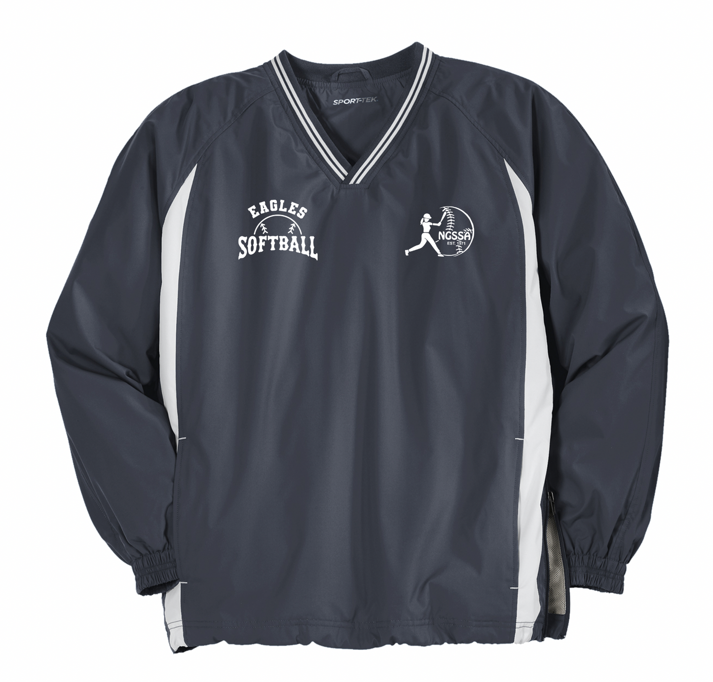 HS1 Eagles Raglan Pullover Wind Shirt - Adult Only