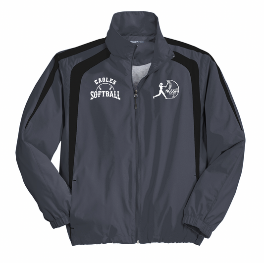 HS1 Eagles Raglan Full Zip Jacket - Adult Only