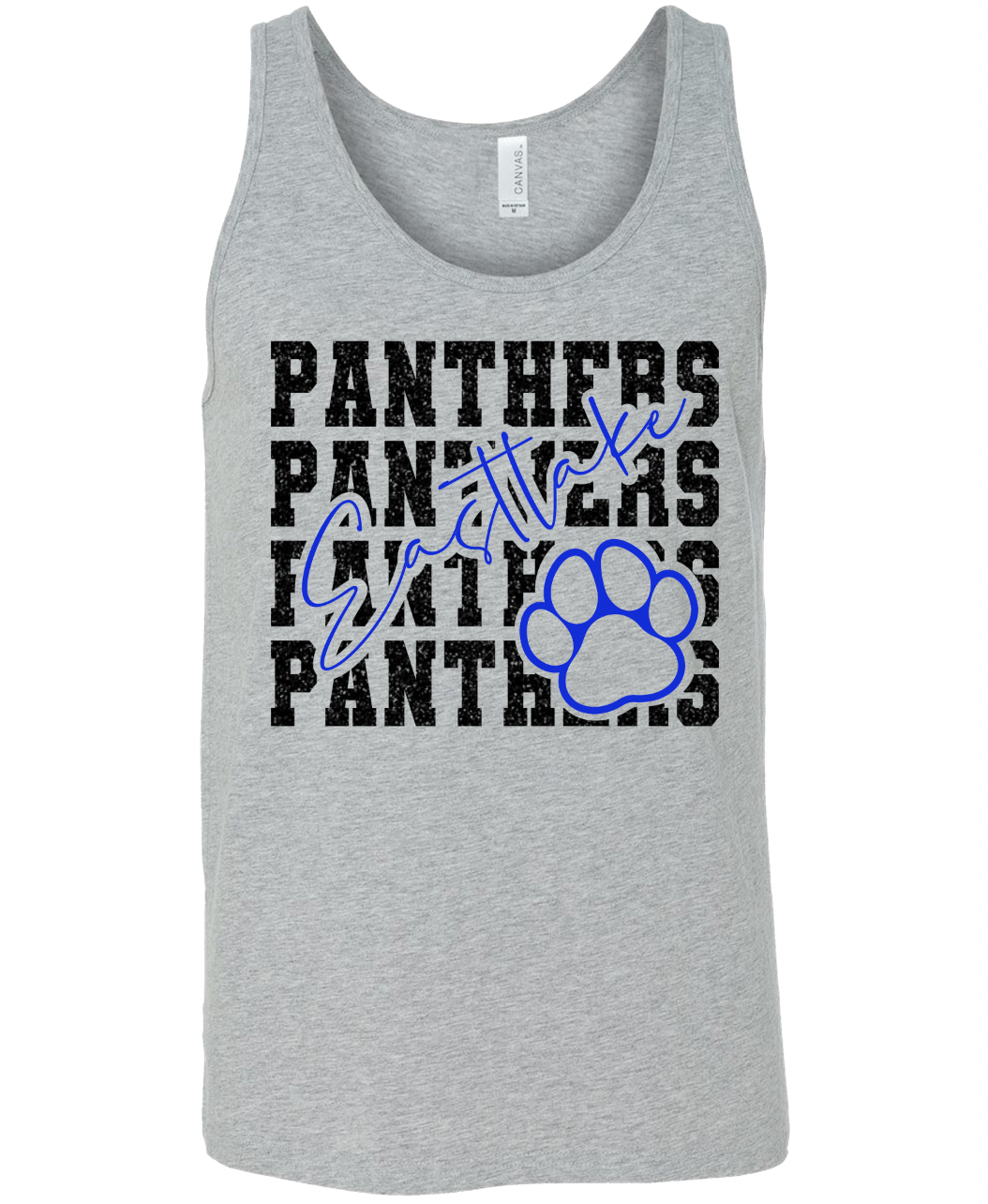 Stacked Panthers Eastlake and Paw - Adult + Youth Sizes