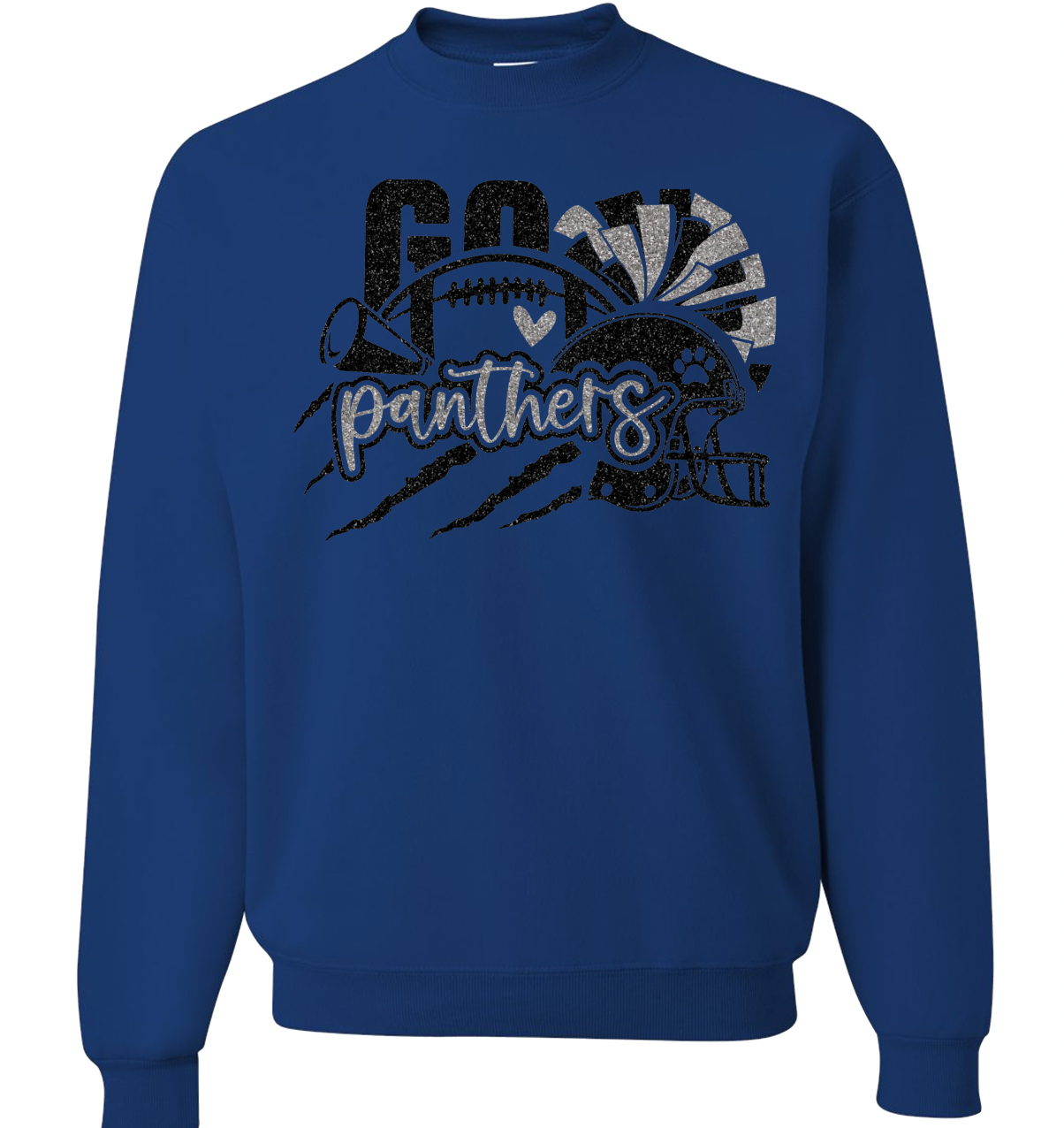 Go Panthers Football, Helmet, Pom - Adult + Youth Sizes