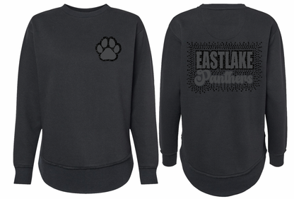 Eastlake Panthers Glitter, Rhinestone and Puff