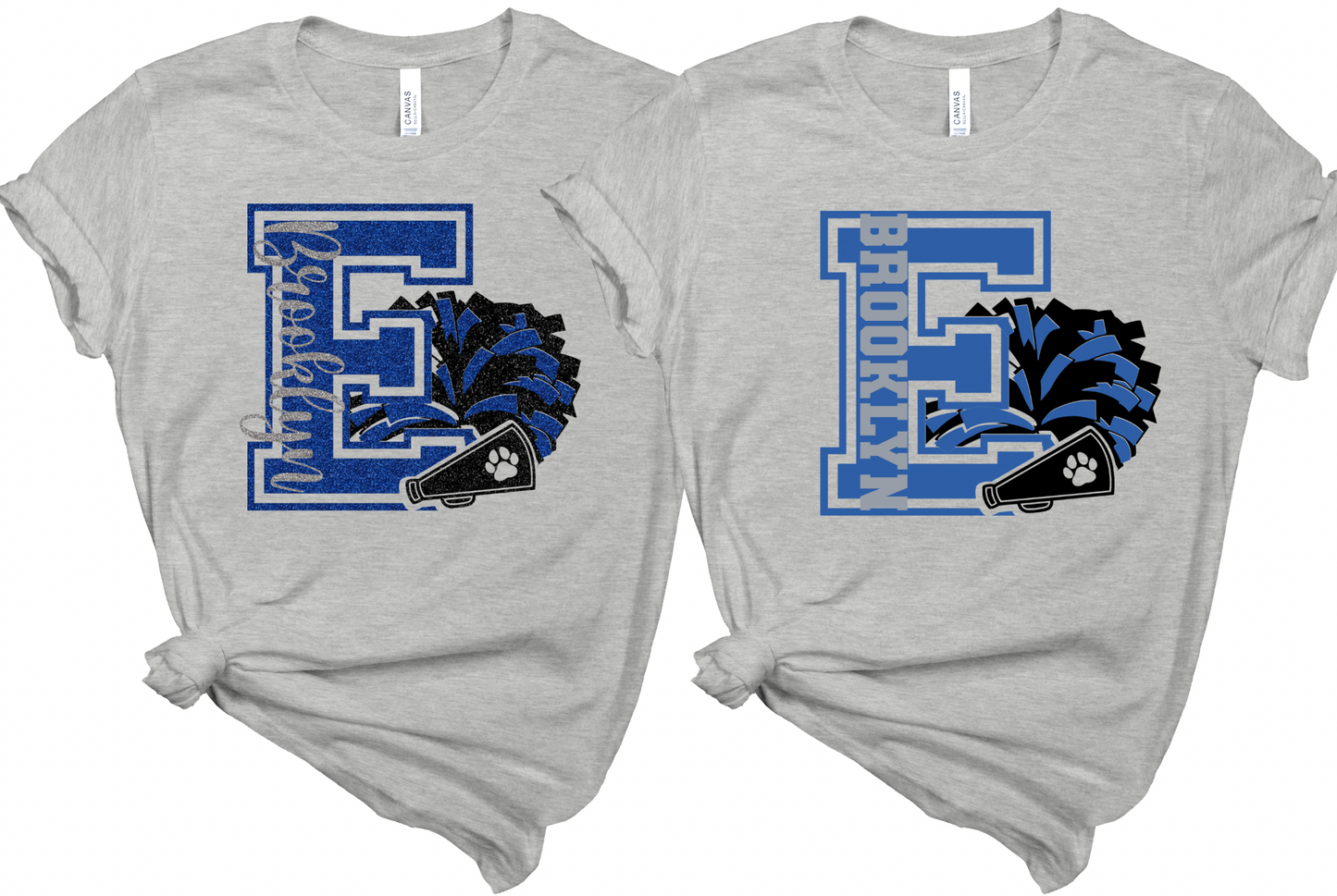 Personalized E Pom and Megaphone - Adult + Youth Sizes