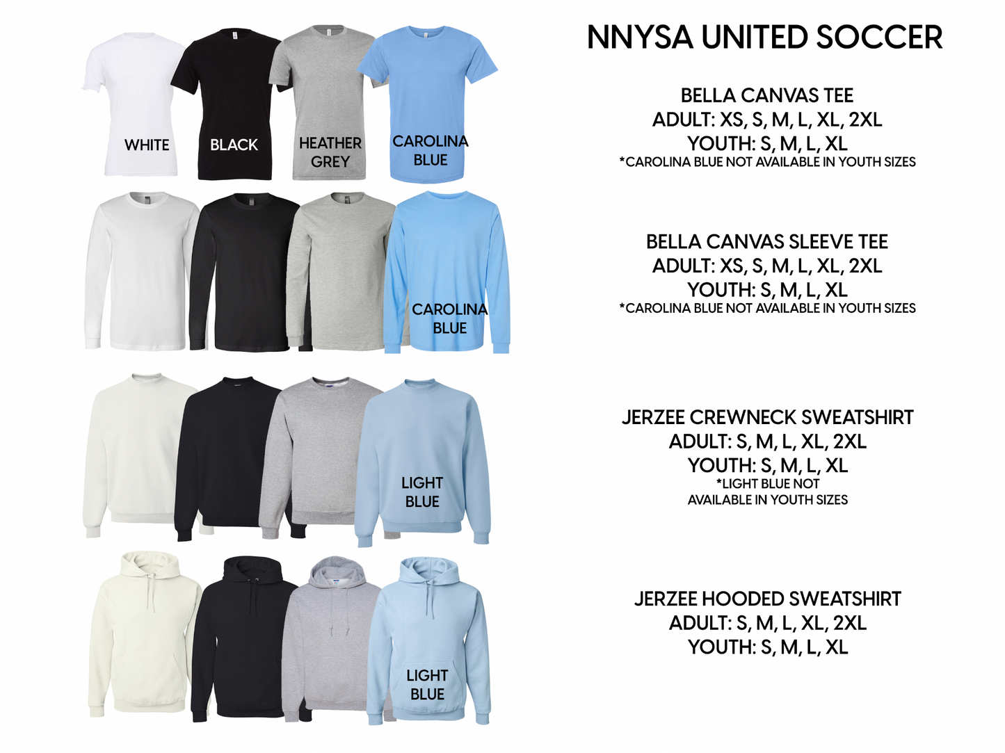 United Letterman Varsity | Tee, Long Sleeve, Hoodie and Crewneck