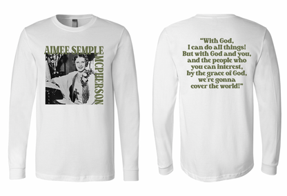 Aimee Semple McPherson Long Sleeve Tee