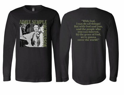 Aimee Semple McPherson Long Sleeve Tee