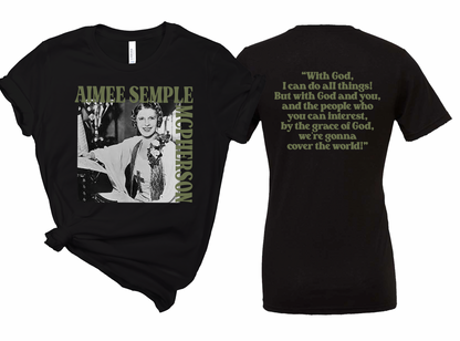 Aimee Semple McPherson Short Sleeve Tee