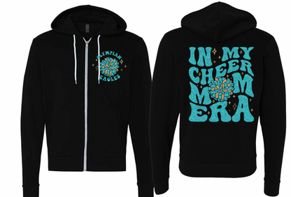 In My Cheer Mom Era - Adult Full Zip Hoodie