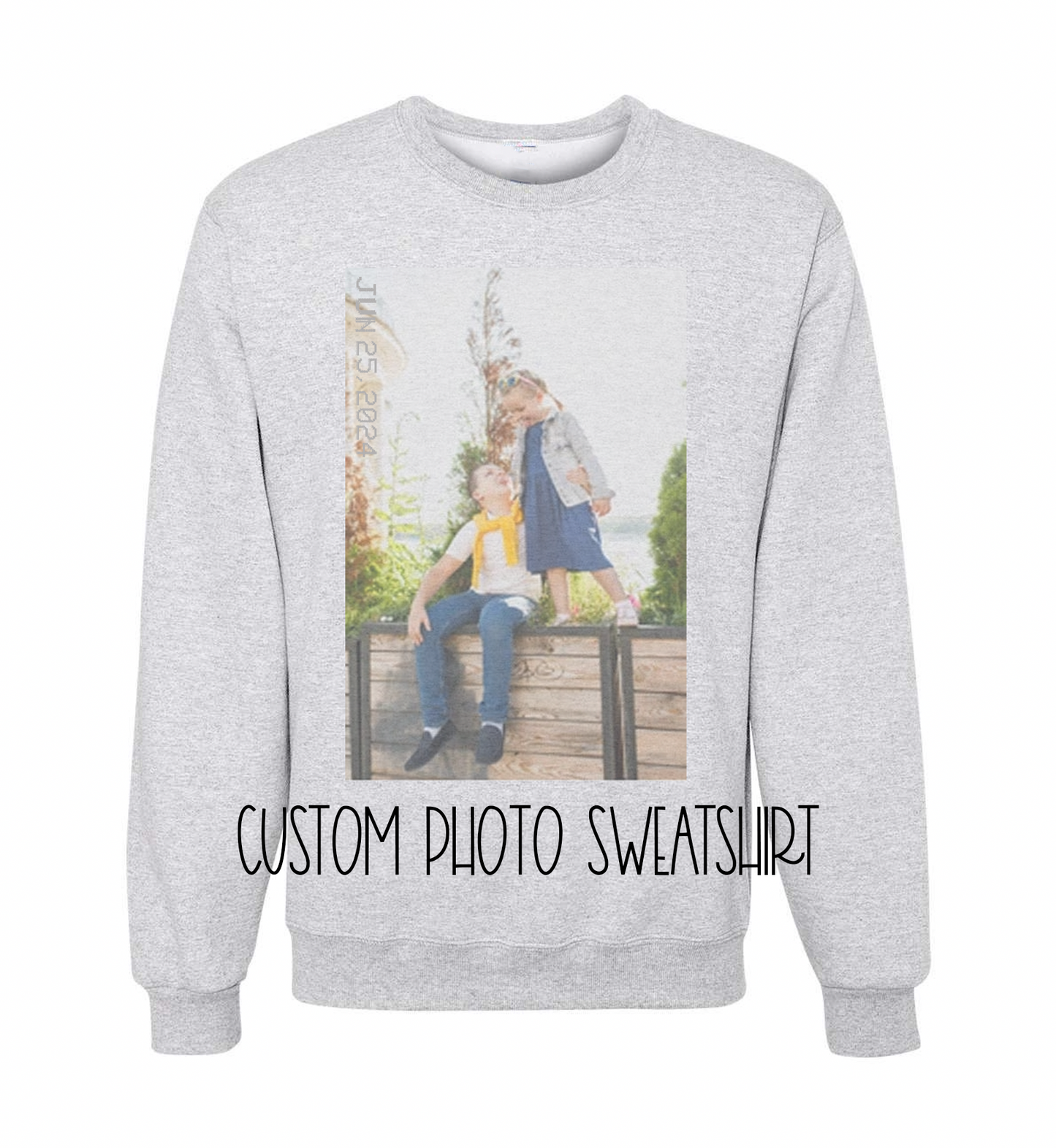 Custom Photo Sweatshirt