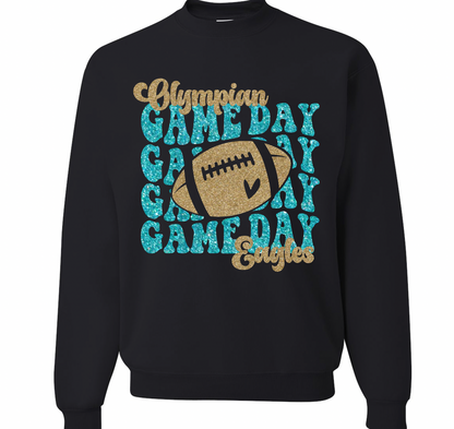 Olympian Eagle Game Day - Tee, Crewneck, Hoodie