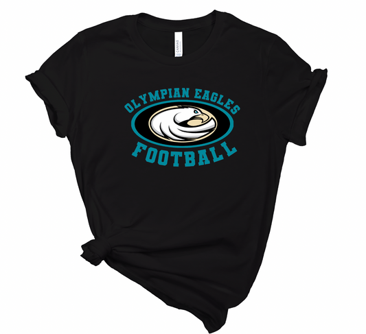 Olympian Eagles Football Logo - Tank, Tee, Crewneck, Hoodie