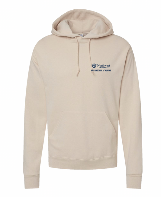 NWU Nursing Logo Embroidered Hooded Sweatshirt - 5 Colors