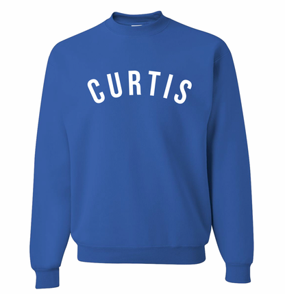 Curtis Simple Curve Sweatshirt - Youth and Adult Sizes