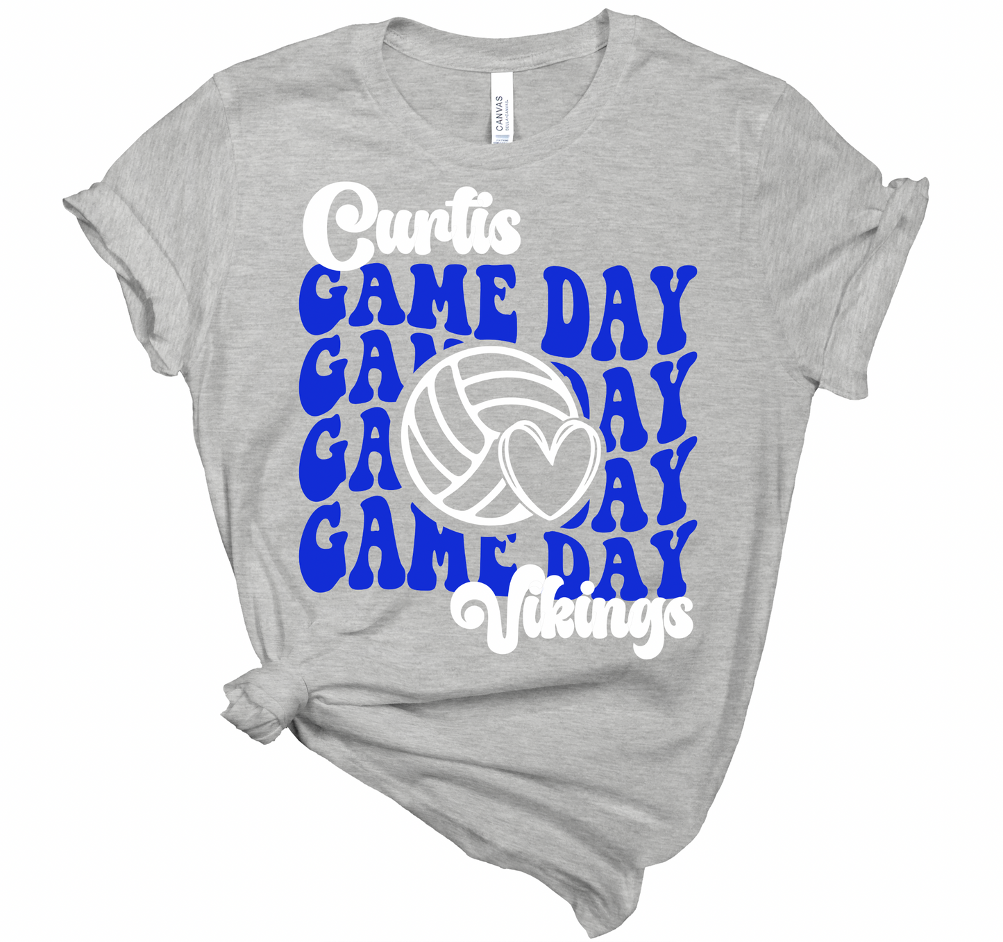 Curtis Vikings Game Day Tees - Youth and Adult Sizes