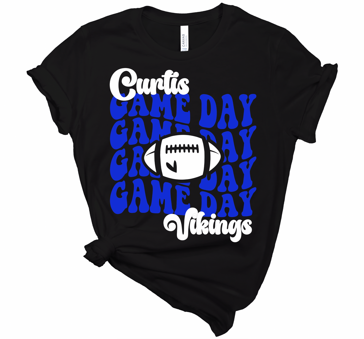 Curtis Vikings Game Day Tees - Youth and Adult Sizes