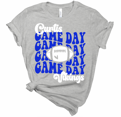 Curtis Vikings Game Day Tees - Youth and Adult Sizes