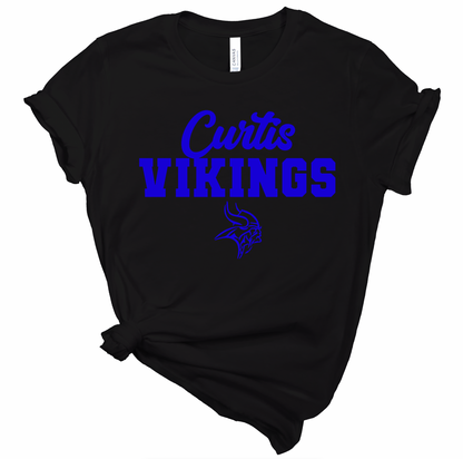 Curtis Vikings Mascot Tees - Youth and Adult Sizes