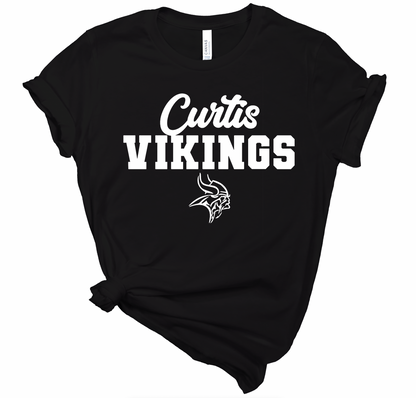 Curtis Vikings Mascot Tees - Youth and Adult Sizes