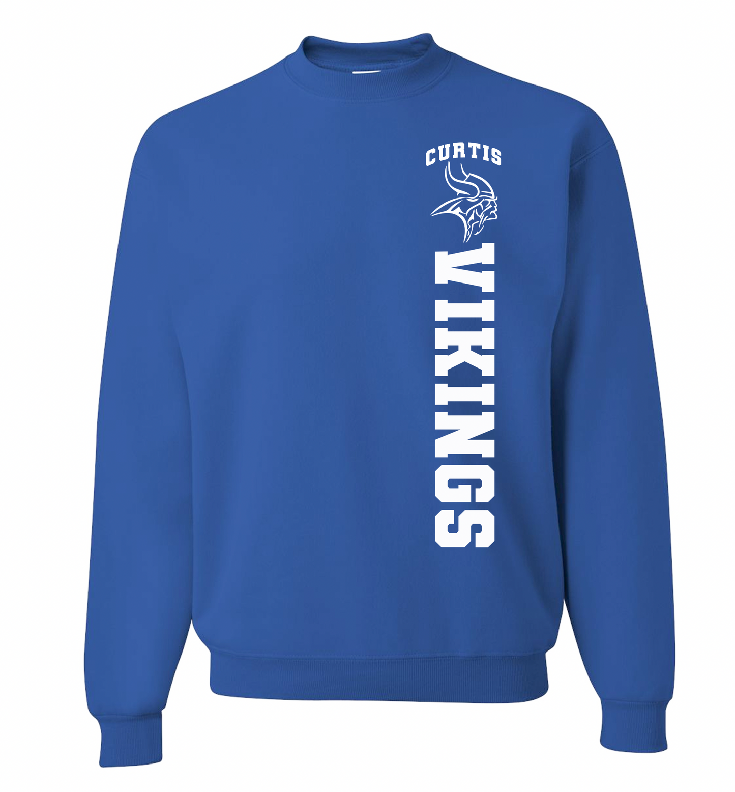 Curtis Vikings Vertical Design - Youth and Adult Sizes