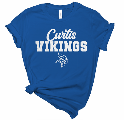 Curtis Vikings Mascot Tees - Youth and Adult Sizes