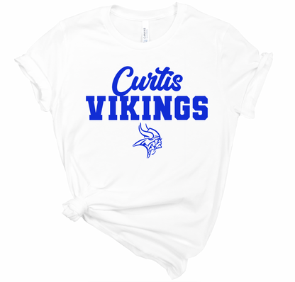 Curtis Vikings Mascot Tees - Youth and Adult Sizes