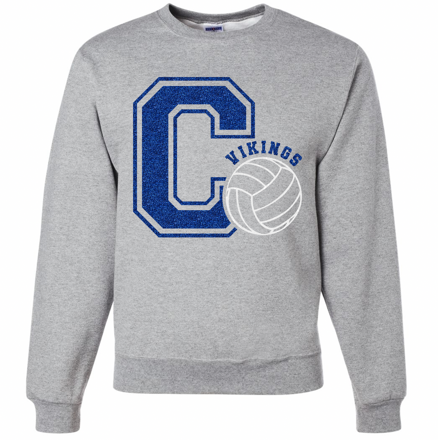 C Vikings Sports Ball Sweatshirt - Youth and Adult Sizes