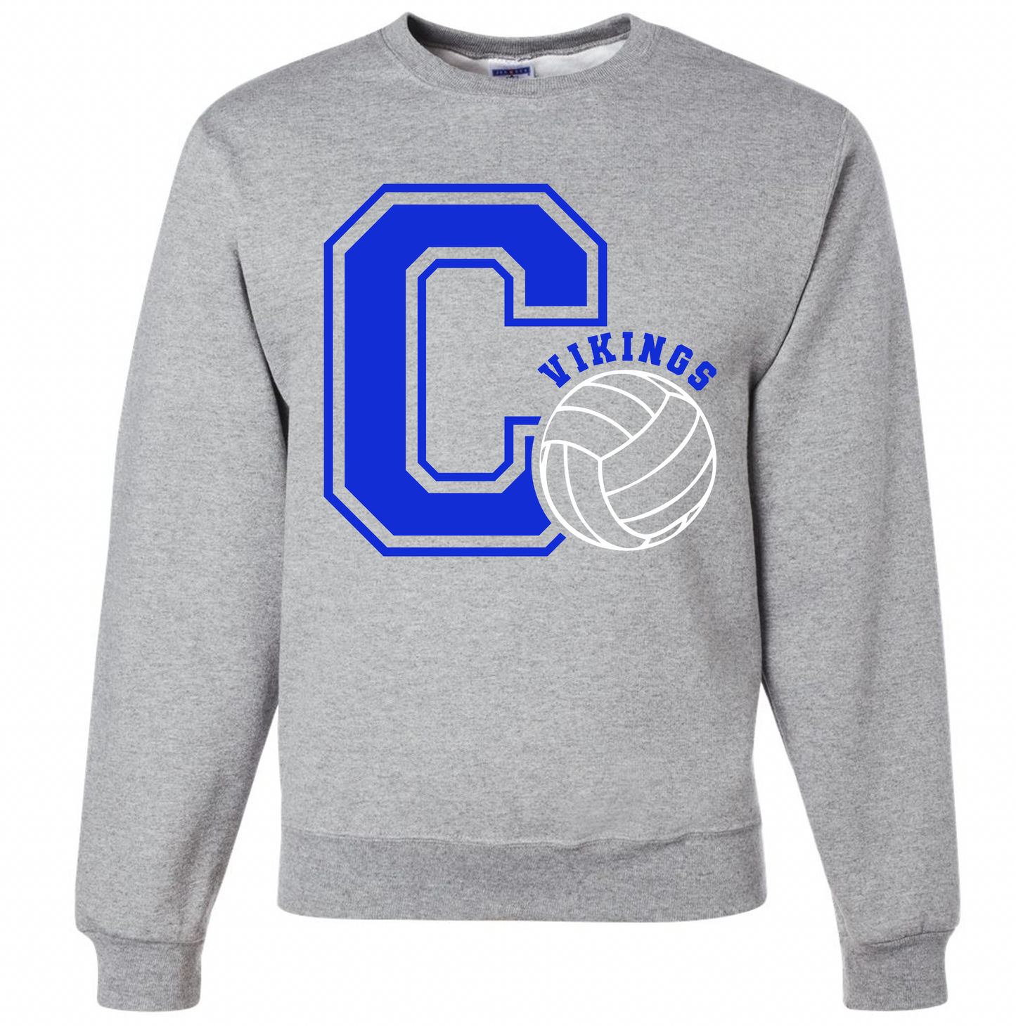 C Vikings Sports Ball Sweatshirt - Youth and Adult Sizes