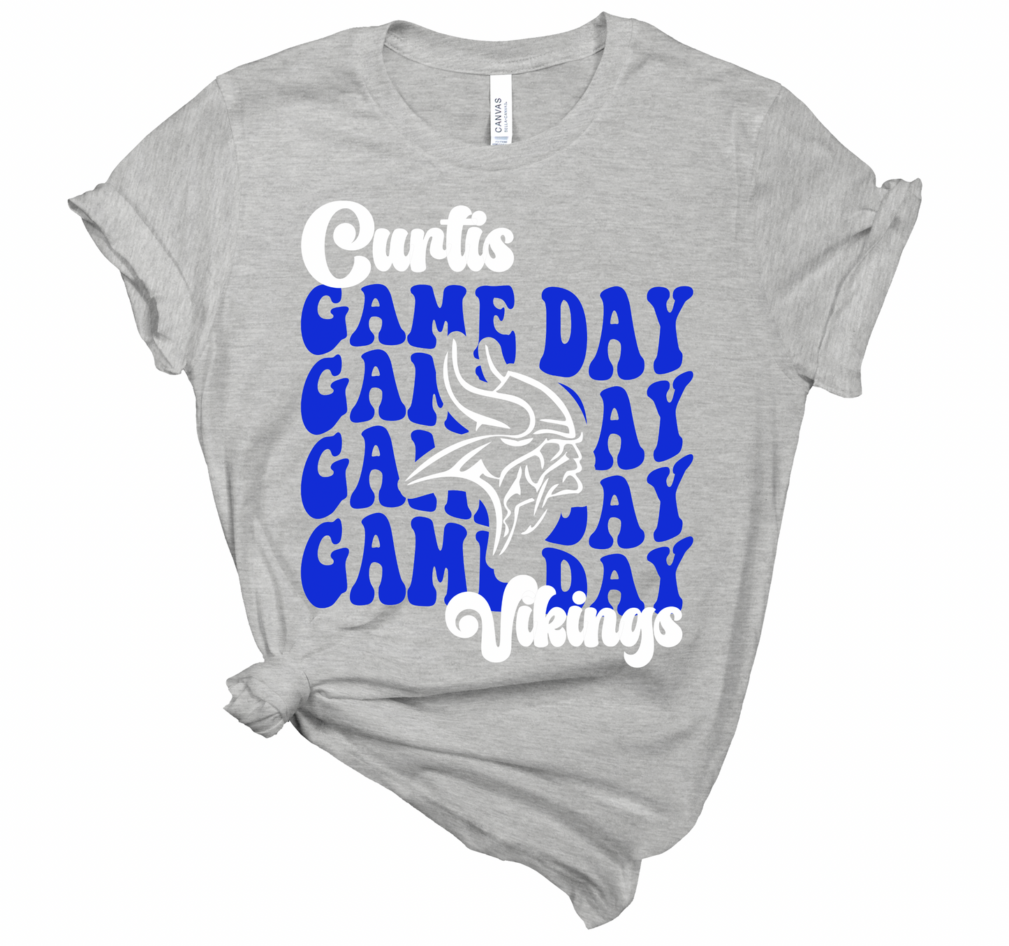 Curtis Vikings Game Day Tees - Youth and Adult Sizes