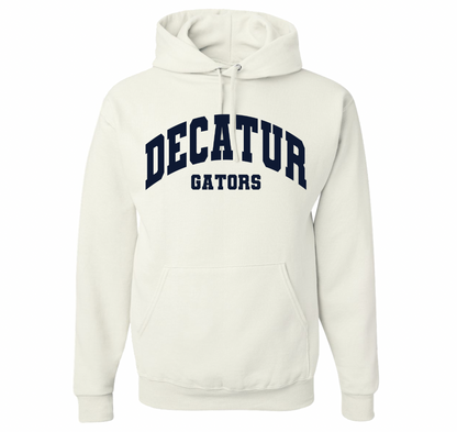 Decatur Gators Varsity Hoodie Solid  - Adult and Youth Sizes