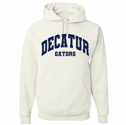 Decatur Gators Varsity Hoodie Glitter  - Adult and Youth Sizes