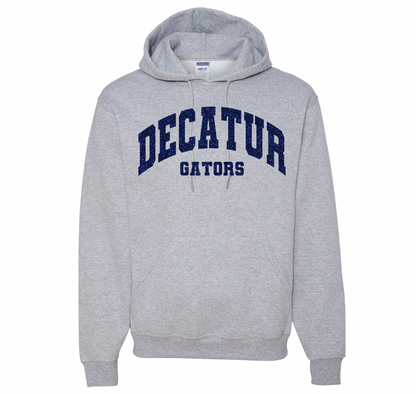 Decatur Gators Varsity Hoodie Glitter  - Adult and Youth Sizes