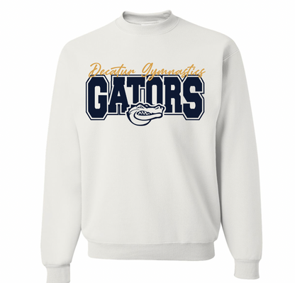 Decatur Gators Gymnastics Crewneck  - Adult and Youth Sizes