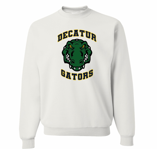 Decatur Gators Mascot Crewneck  - Adult and Youth Sizes