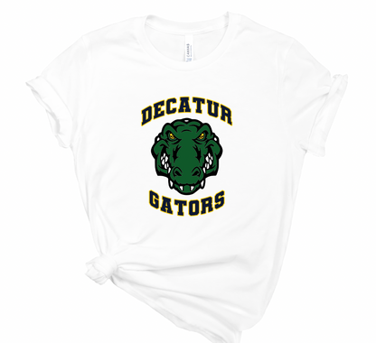 Decatur Gators Mascot Tee - Adult and Youth Sizes