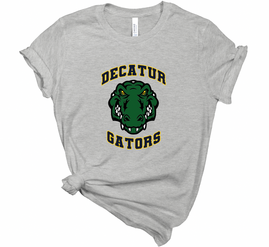 Decatur Gators Mascot Tee - Adult and Youth Sizes