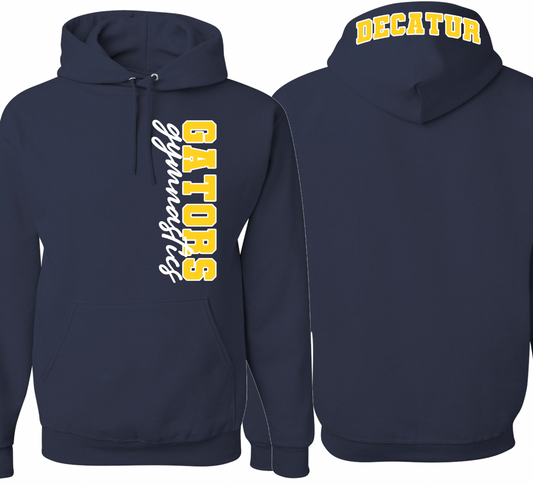 Decatur Gymnastics Hoodie  - Adult and Youth Sizes