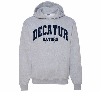 Decatur Gators Varsity Hoodie Solid  - Adult and Youth Sizes