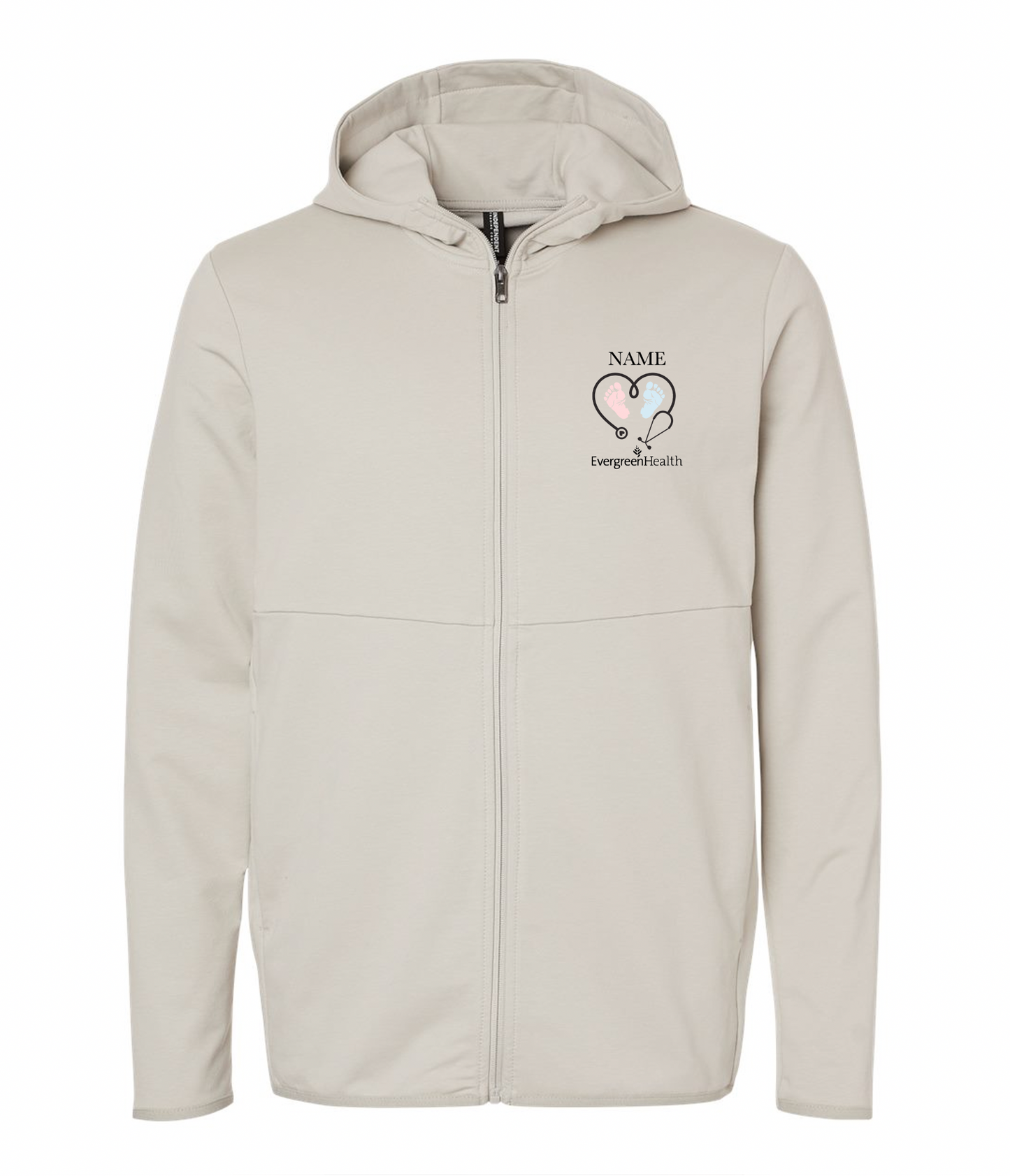 Embroidered Full Zip Performance Jacket