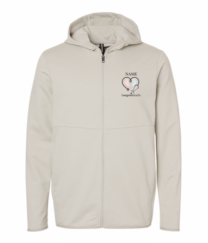 Embroidered Full Zip Performance Jacket
