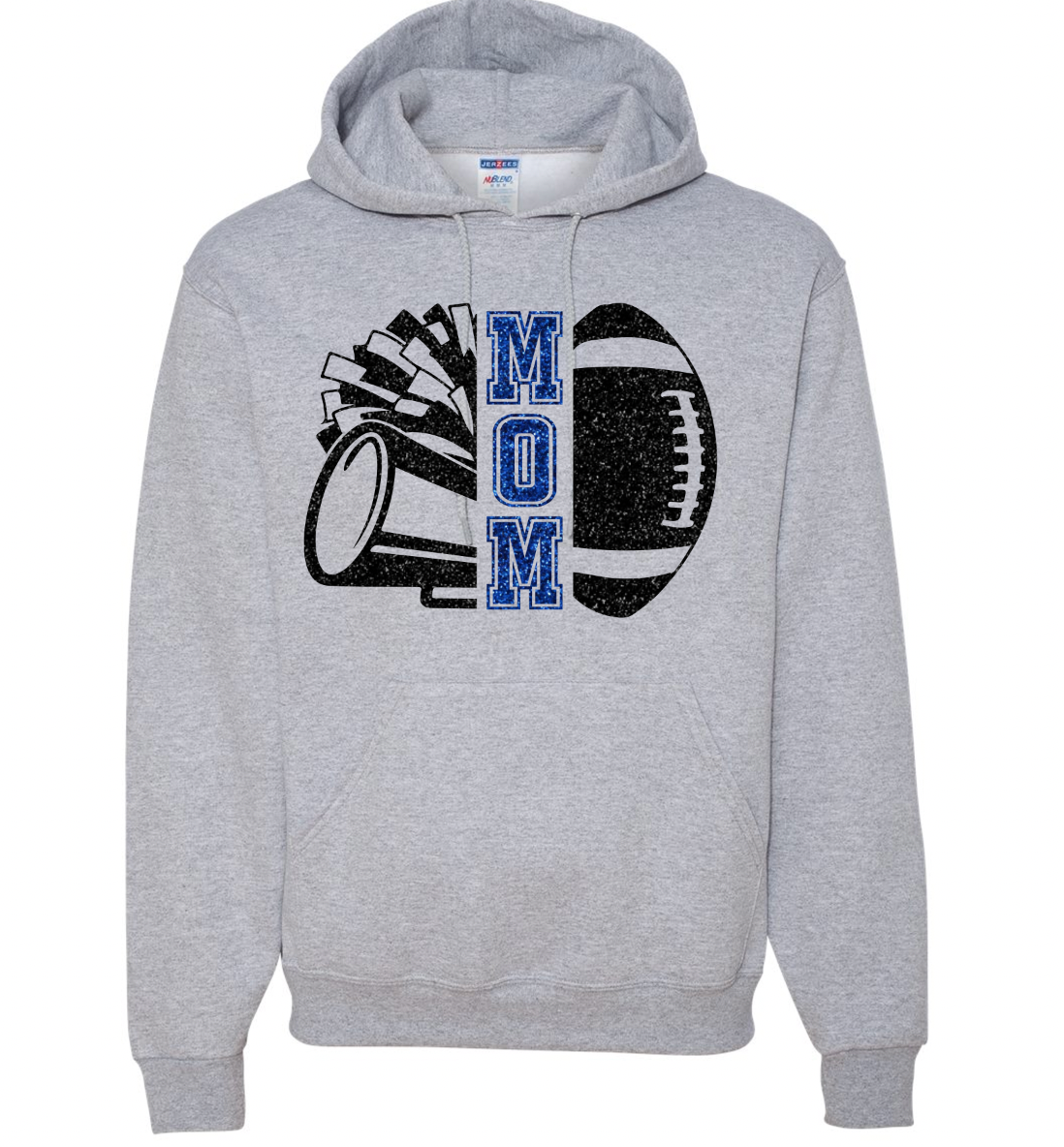 Cheer and Football Mom Personalized Hoodie