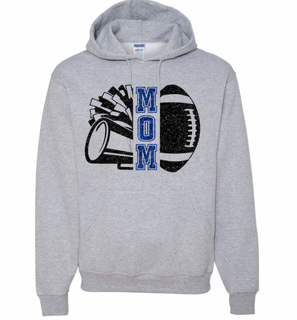 Cheer and Football Mom Personalized Hoodie