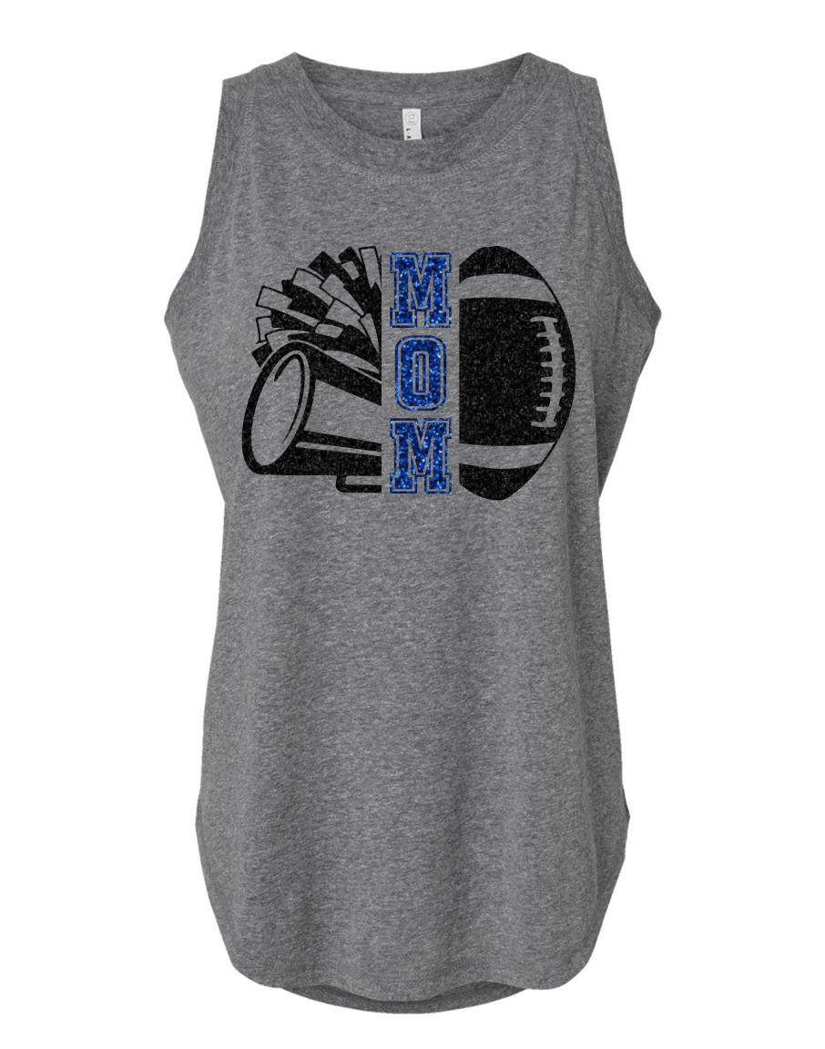 Cheer and Football Mom Personalized Tank