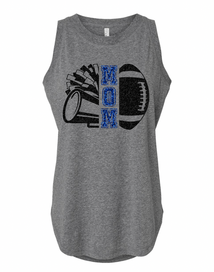 Cheer and Football Mom Personalized Tank