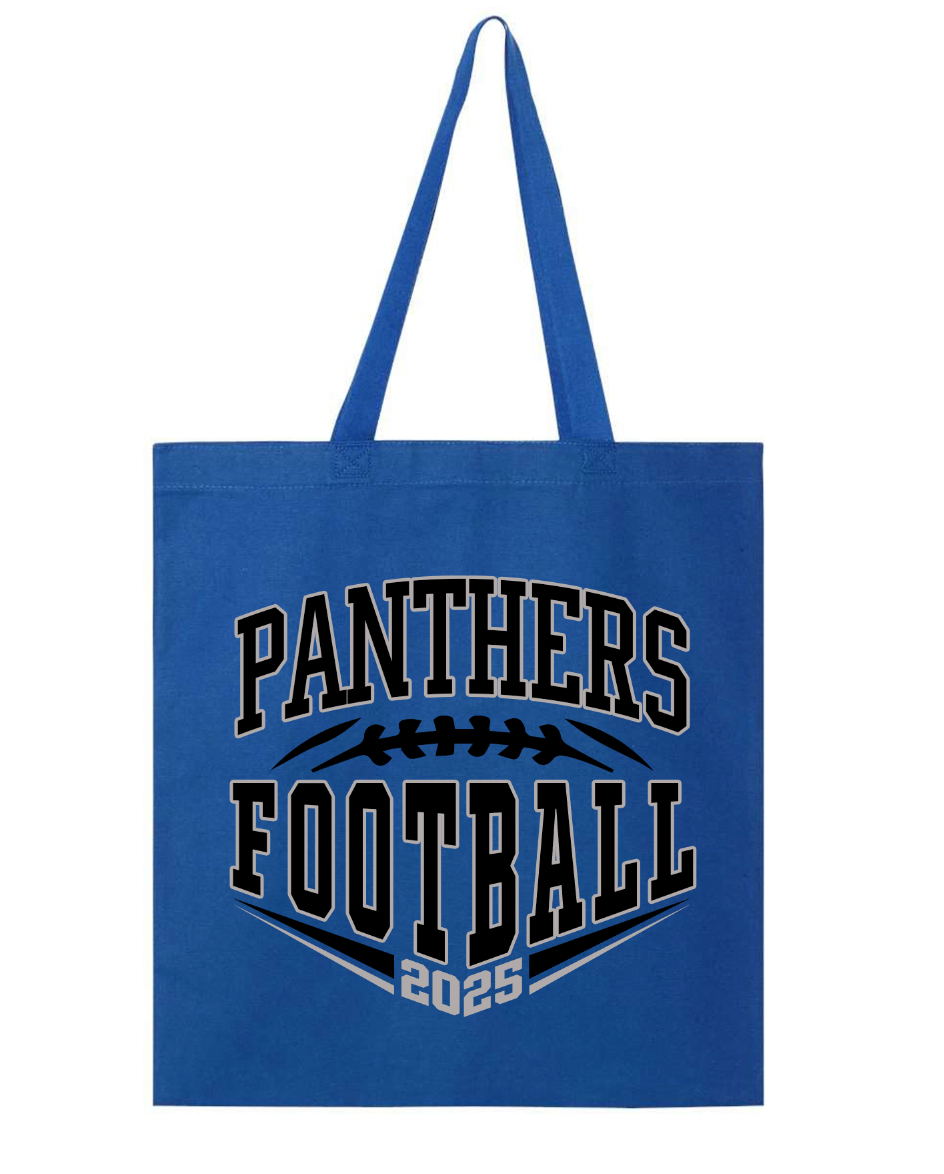 Panthers Football Tote Bag