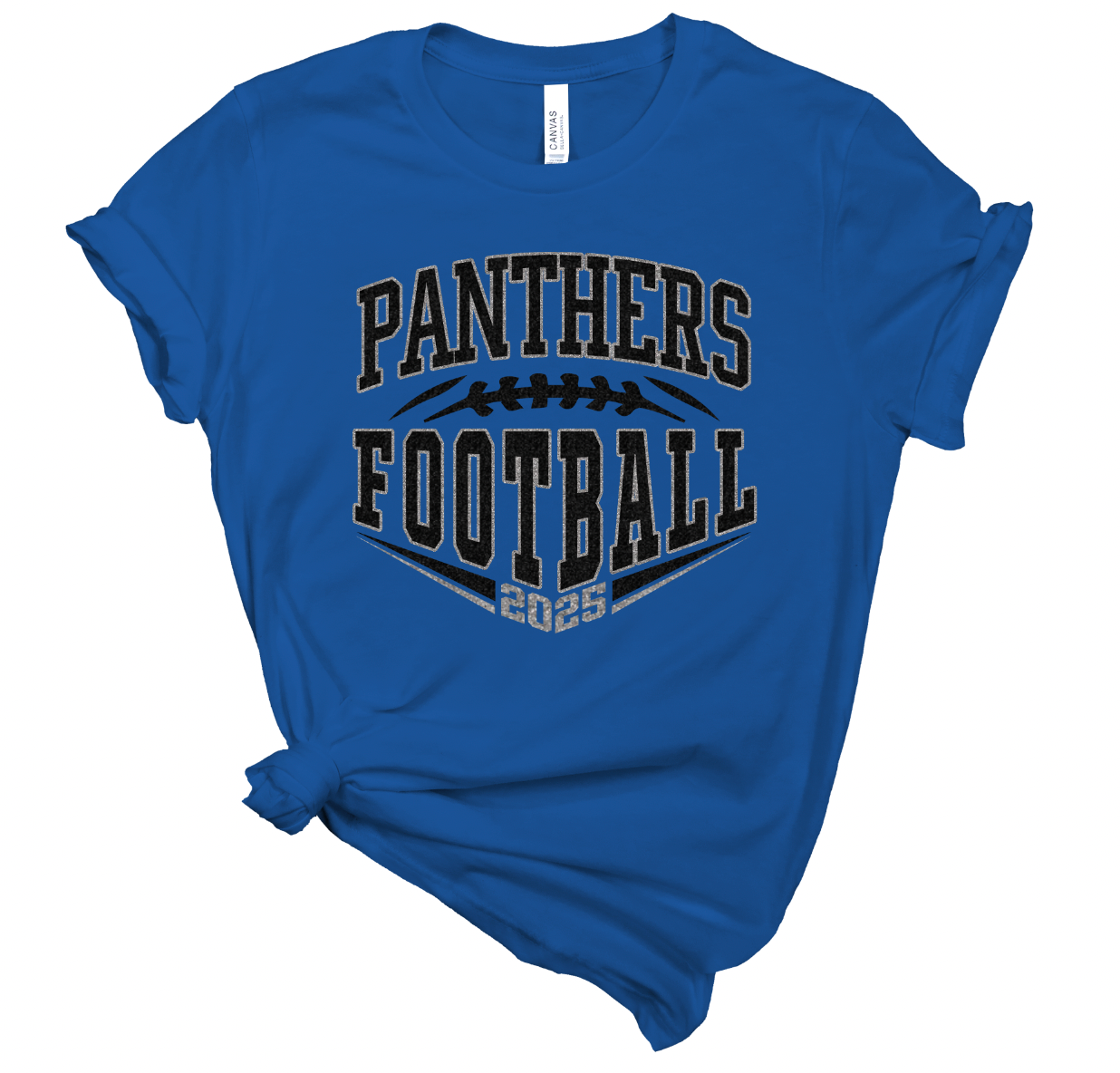 Panthers Football Diamond Tee - Adult and Youth