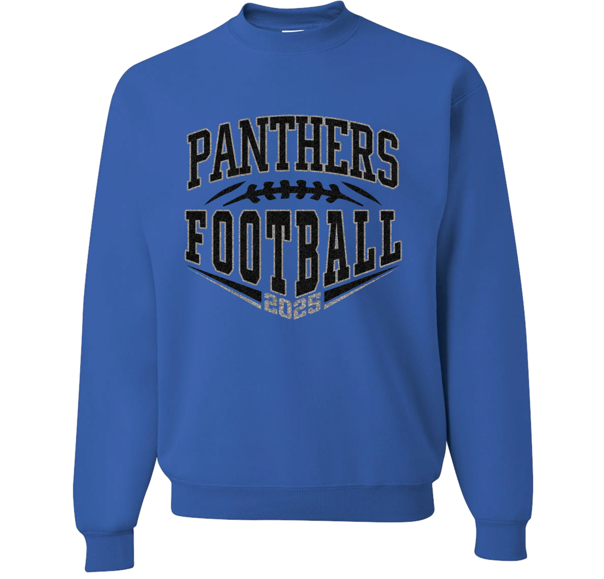 Panthers Football Diamond Crewneck Sweatshirt - Adult and Youth