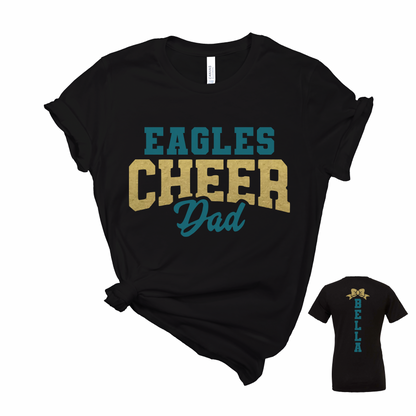 Eagles Cheer Dad with Name