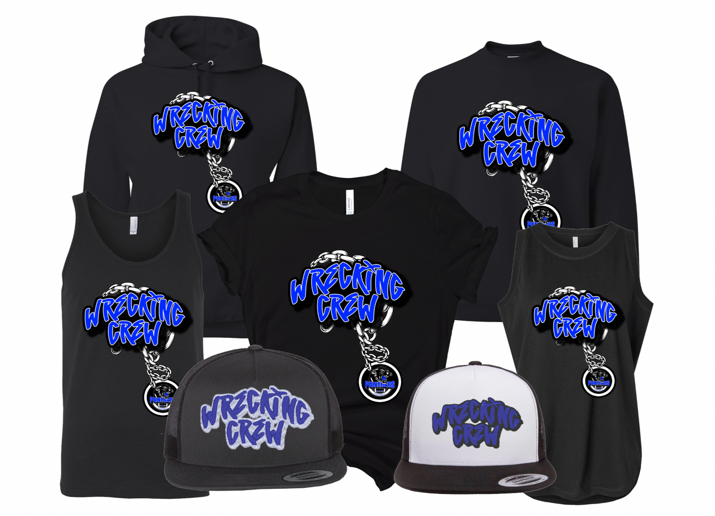 Wrecking Crew Gear - Adult and Youth Sizes