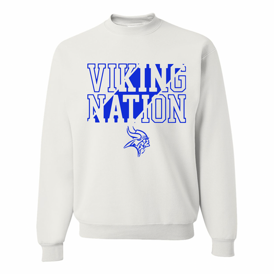 Curtis Viking Nation Crewneck - Youth and Adult Sizes