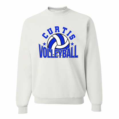 Curtis Volleyball Varsity Crewneck - Youth and Adult Sizes