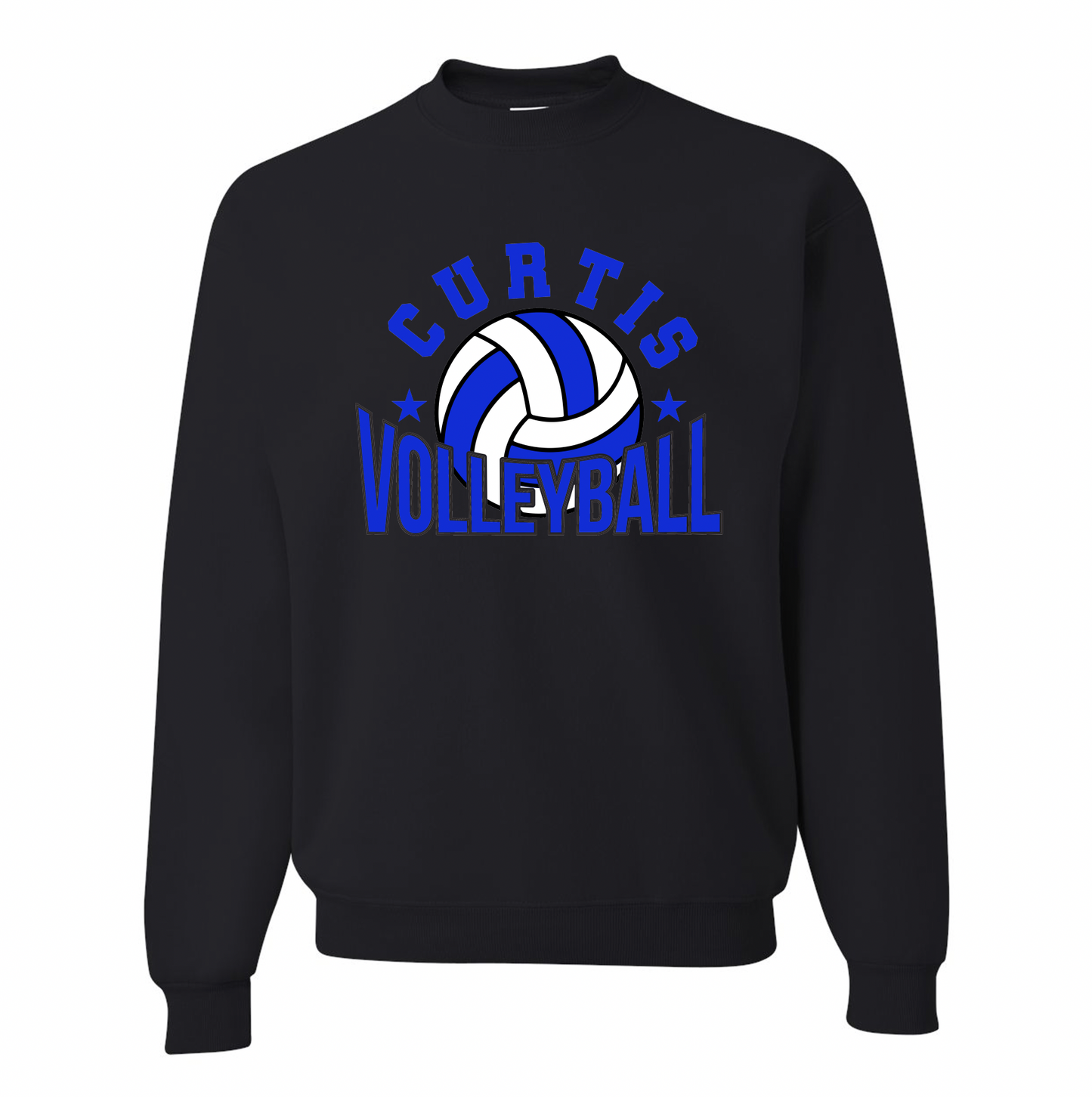 Curtis Volleyball Varsity Crewneck - Youth and Adult Sizes